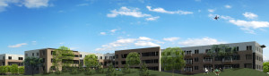 Cedar Shore (Cedar Point) Redevelopment - rear view rendering - rear view rendering