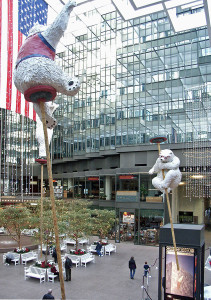 IDS Center entrance - Crystal Court at street level - Home to shops, banks, hotels, and offices of distinction