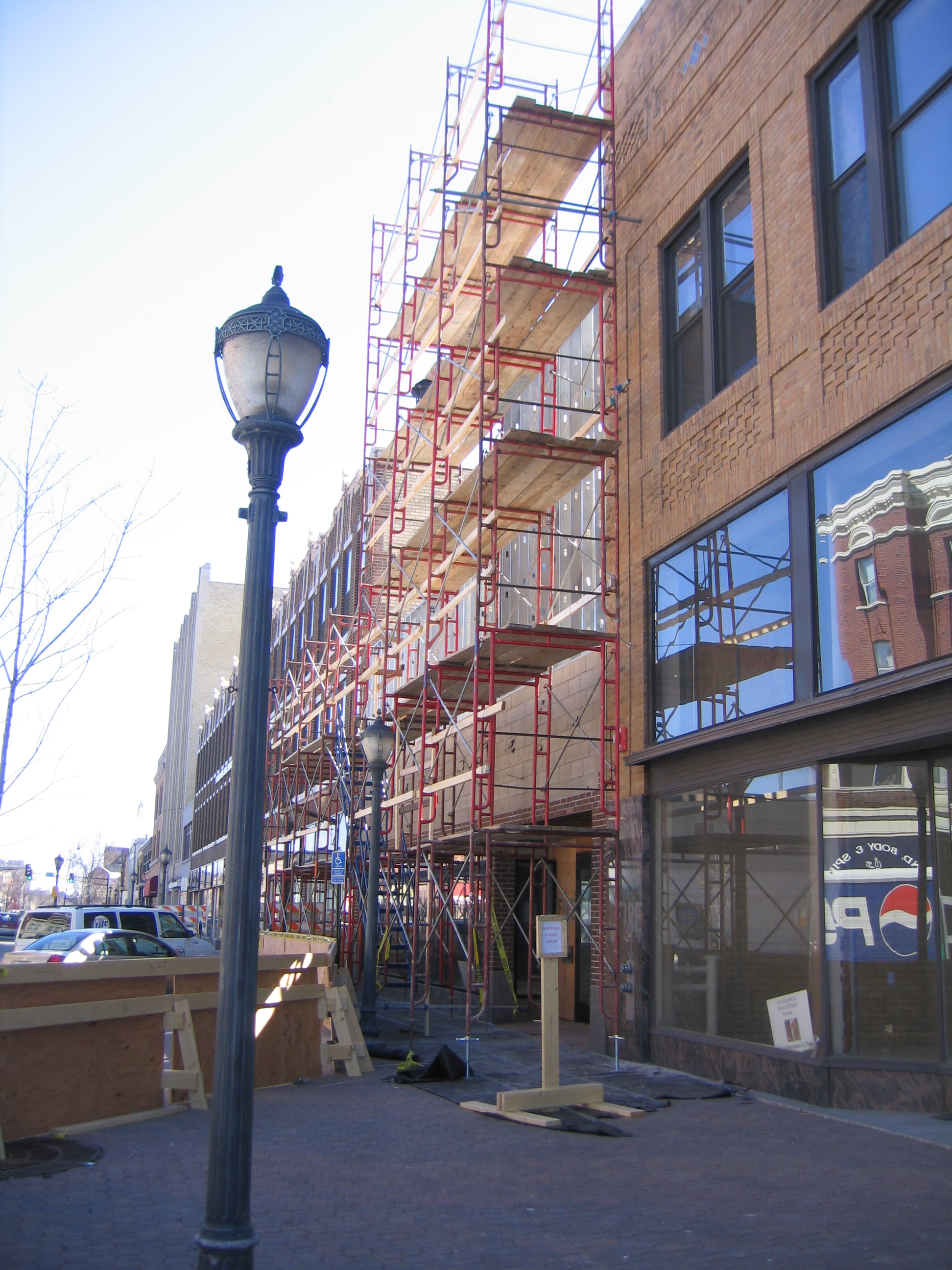 Regency Plaza - exterior construction 1