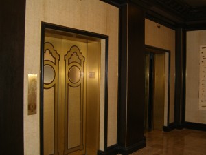 Grand Sierra Resort - Art Deco Elevator Door Design